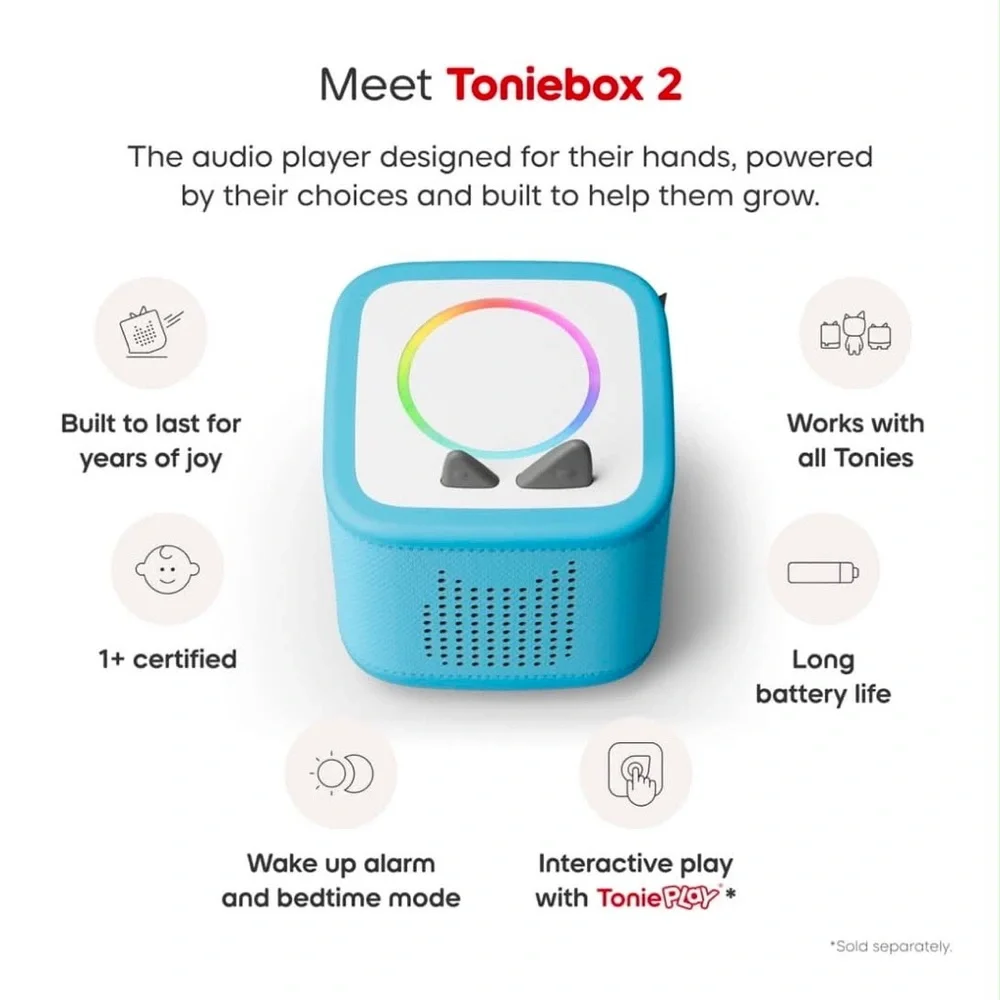 PAW Patrol: Chase Toniebox 2 - Sky Blue
